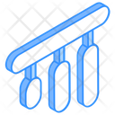 Tubular Bells Chimes Musical Instrument Icon