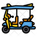 Tuk Tuk Car Transport Icon