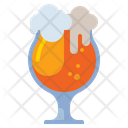 Tulip Glass Beer Glass Glass Icon
