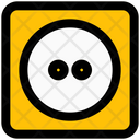 Tumble Drying Normal Temperature Icon