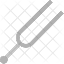 Tuning Fork Tone Instrument Icon