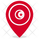 Tunisia Country National Icon