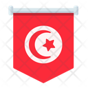 Tunisia National Turkey Icon