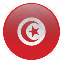 Tunisia Country Flag Icon