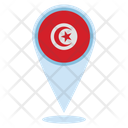 Tunisia Location Icon