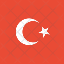 Turkey Flag World Icon