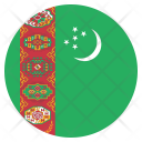 Turkmenistan National Country Icon