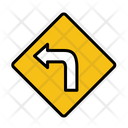 Turn Left Left Left Arrow Icon