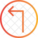Turn Left Arrow Arrow Direction Icon