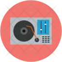Turntable Disc Player Icon