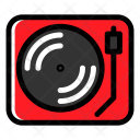 Vinyl Player Cd Icon