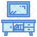 Tv Shelf  Icon