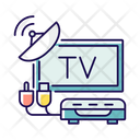 Tv Tuner House Icon