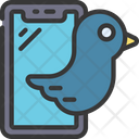 Tweeting Bird Device Icon