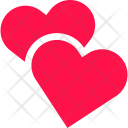 Two Hearts Couple Icon