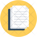 Two Documents Files Icon
