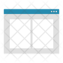 Two Column Grid Template Icon
