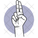 Two Fingers Fingers Finger Icon