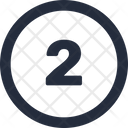 Number Circle Icon