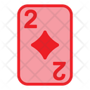 Two Of Diamonds  Icon