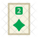 Two Of Diamonds  Icon