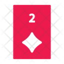 Two Of Diamonds  Icon