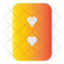 Two Of Hearts Icon