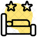 Two Star Bed Icon