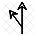 Divide Arrows Direction Icon