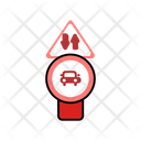 Two Way Traffic Icon