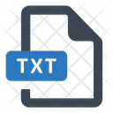 File Formate Txt Icon