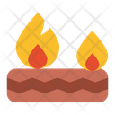 Tyre Burning Fire Icon
