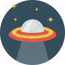 Ufo Alien Saucer Icon