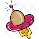 Ufo Spaceship Scapecraft Icon