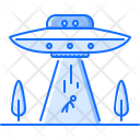 Ufo Alien Human Icon