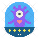 Ufo And Aliens  Icon