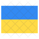 Ukraine Country National Icon