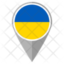 Ukraine Country Location Location Icon