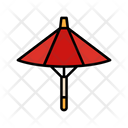 Umbrella Chinese Umbrella Beach Icon