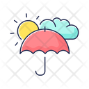 Umbrella Protection Nature Icon
