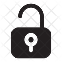 Unblocked Open Lock Unsecure Icon