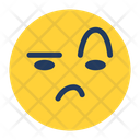 Uncertain Feeling Emoji Icon