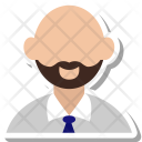 Uncle Hipster Designer Icon