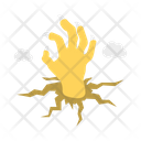 Undead Zombie Halloween Icon