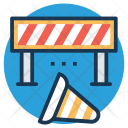 Under Construction Barrier Icon