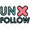 Unfollow  Icon