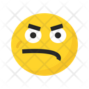 Unhappy Sad Angry Icon