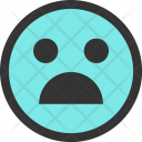 Unhappy Emoji Face Icon