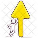 Unicode Arrow Upload Upload Sign Icon