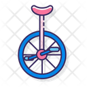 Unicycle Circus Cycle Circus Icon